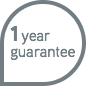 1 year guarantee